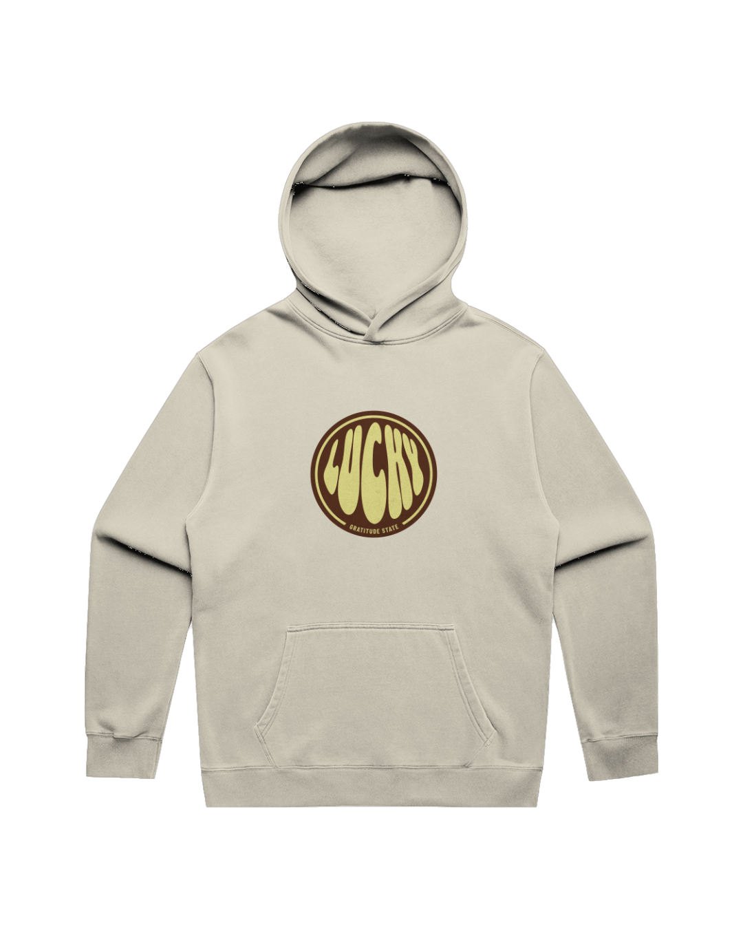 'Lucky' Relaxed Faded Hoodie
