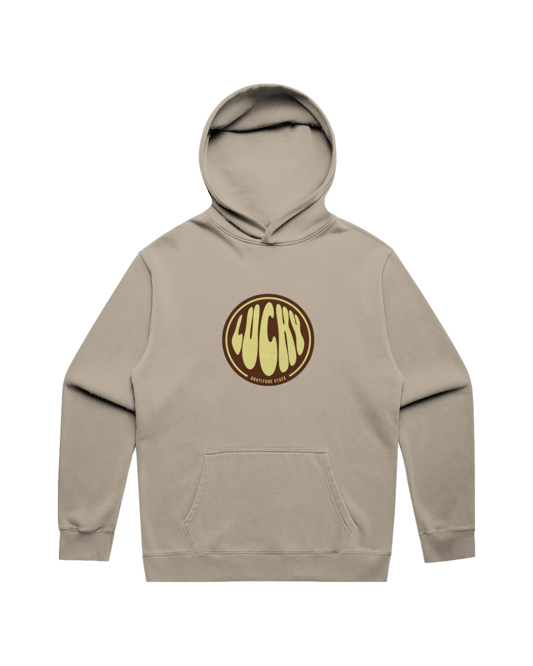 'Lucky' Relaxed Faded Hoodie