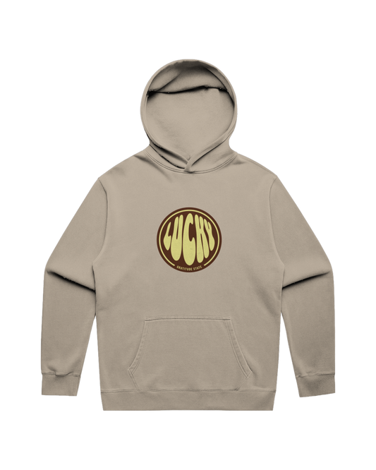 'Lucky' Relaxed Faded Hoodie