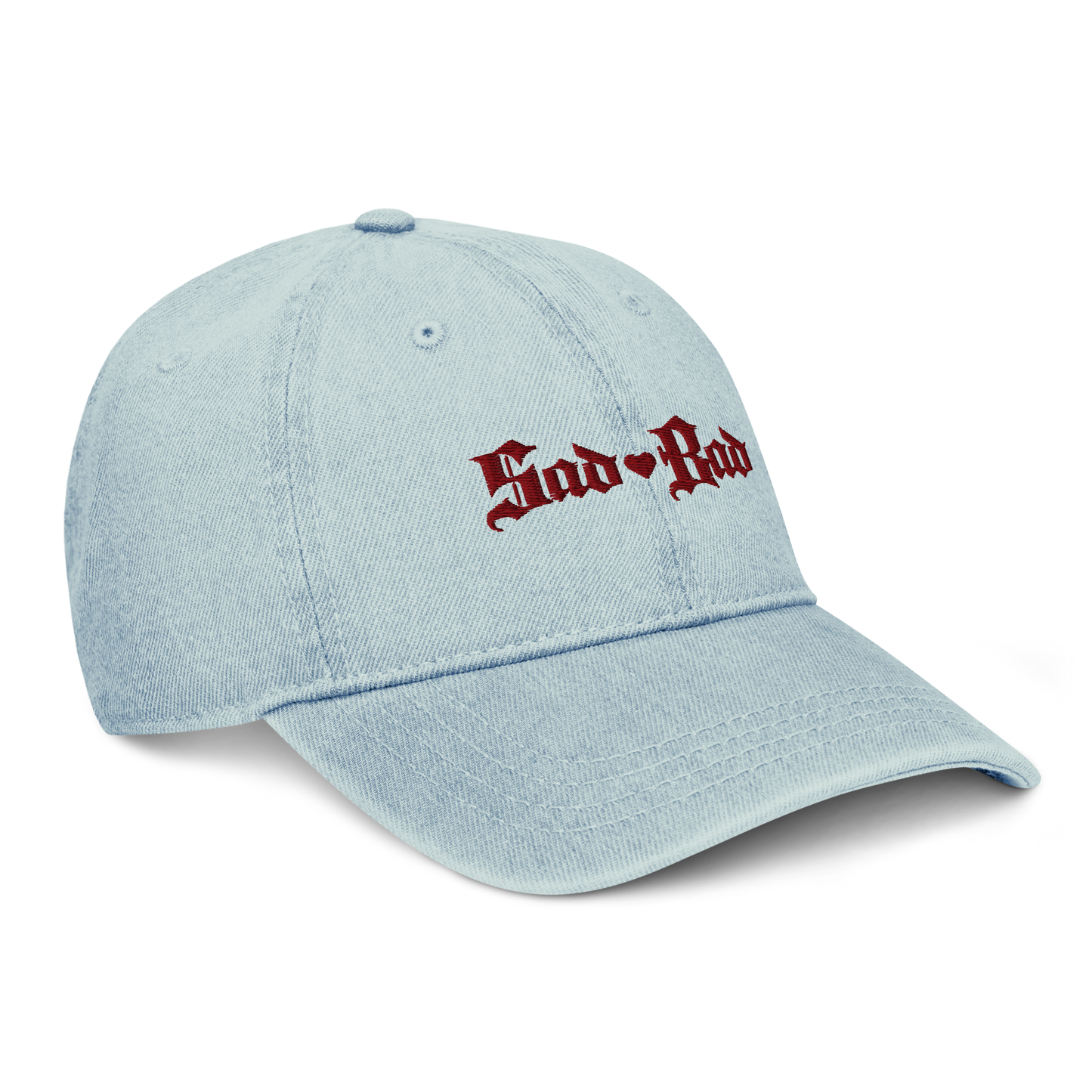 'Sad Bad Society' Denim Hat