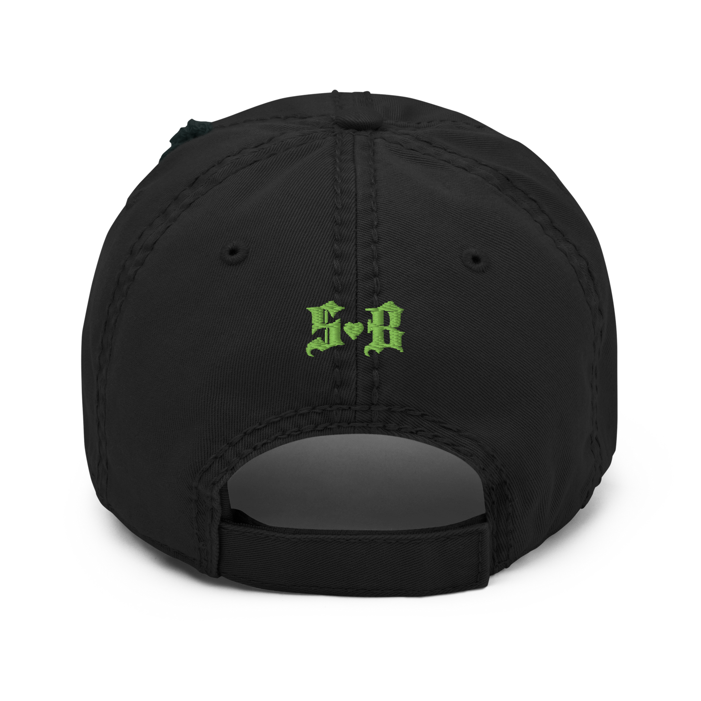 'Feminist' Black Denim Dad Hat