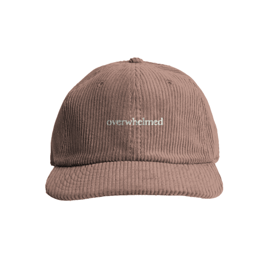 'overwhelmed' Classic Corduroy Cap