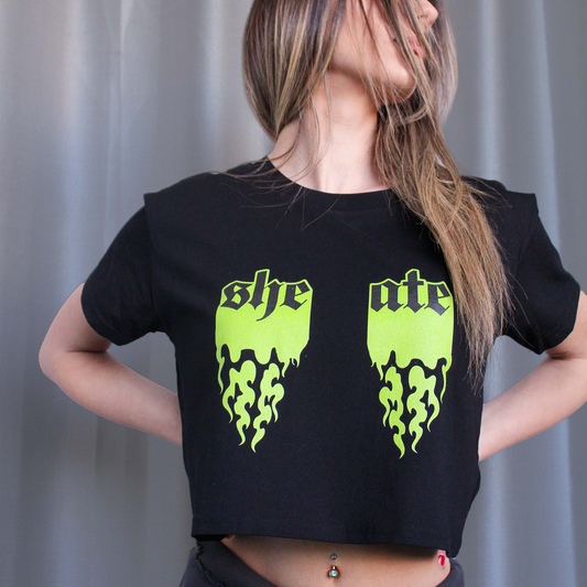 'she ate' Street Crop