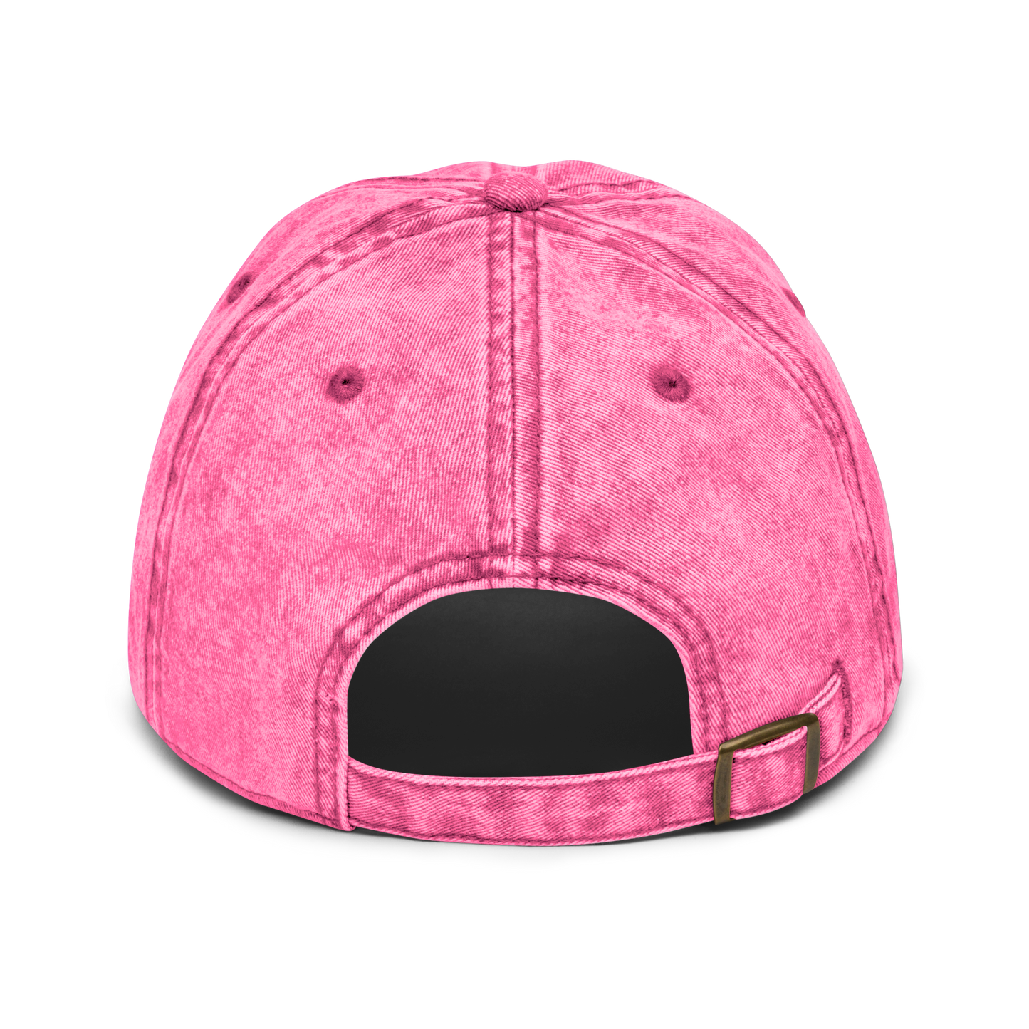 'hot but depressed' Pink Denim Cap