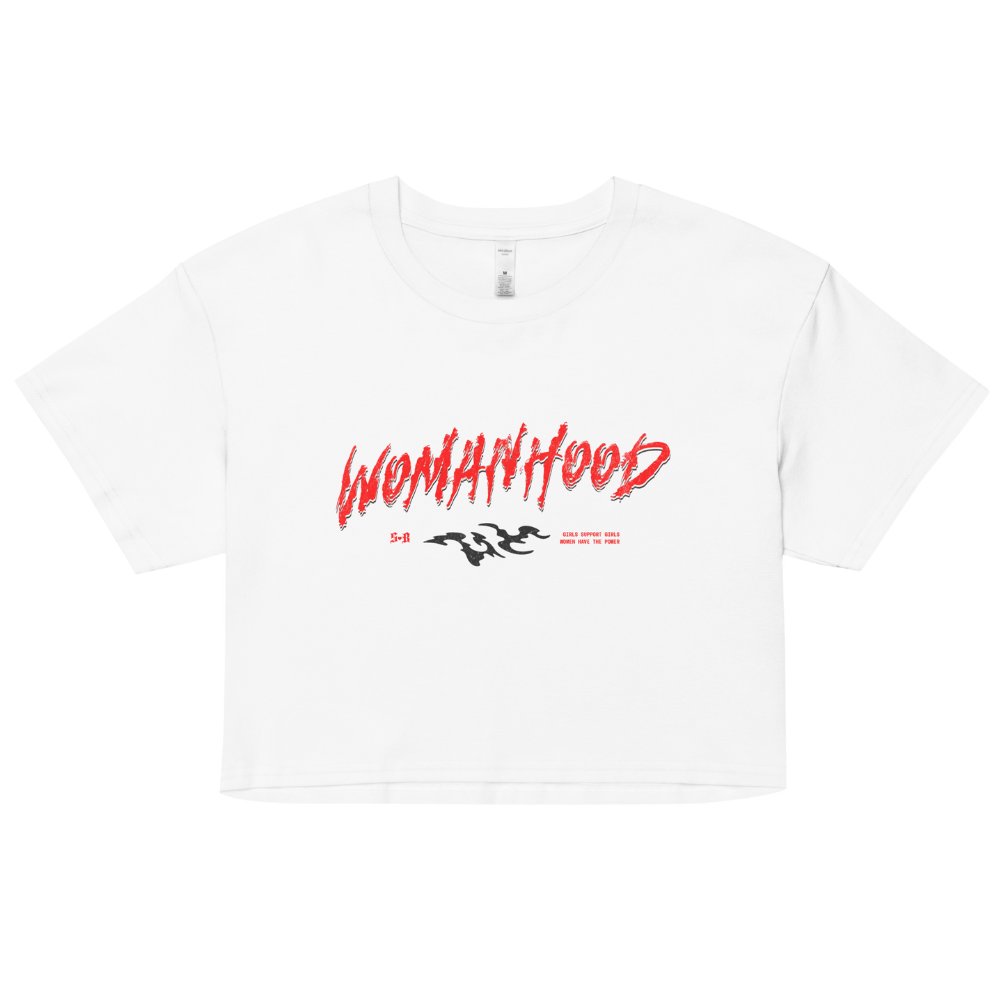 'WOMANHOOD' Street Crop
