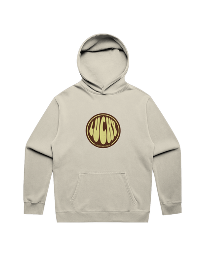 'Lucky' Relaxed Faded Hoodie