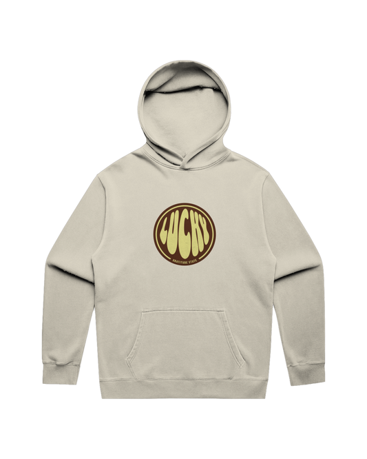 'Lucky' Relaxed Faded Hoodie