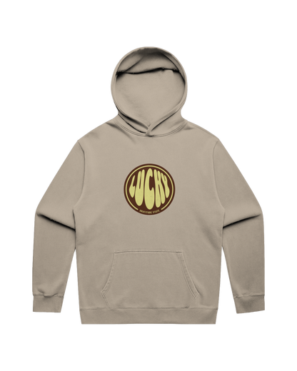 'Lucky' Relaxed Faded Hoodie