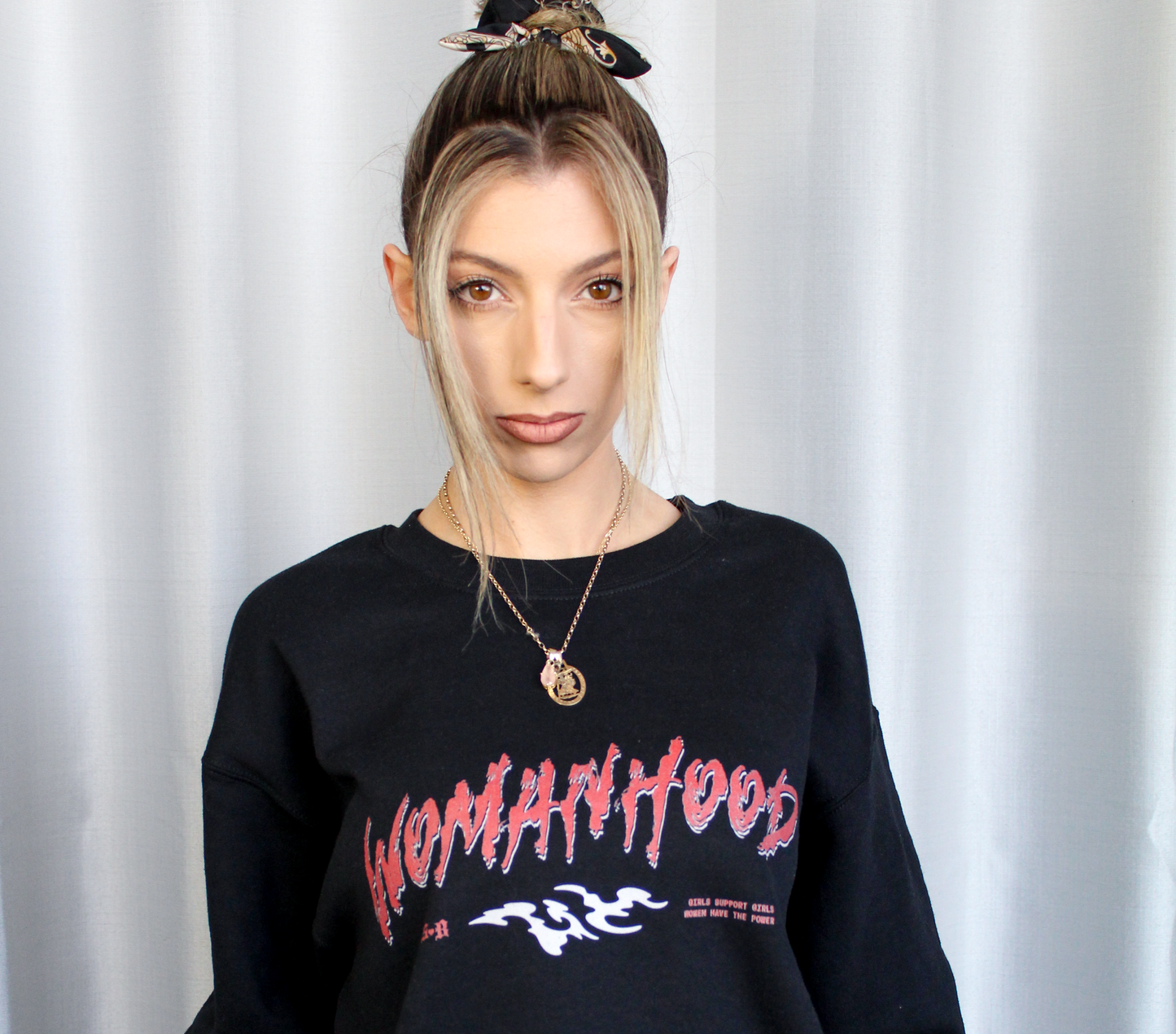 'WOMANHOOD' Sweater