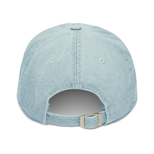 'Delusional' Blue Denim Cap