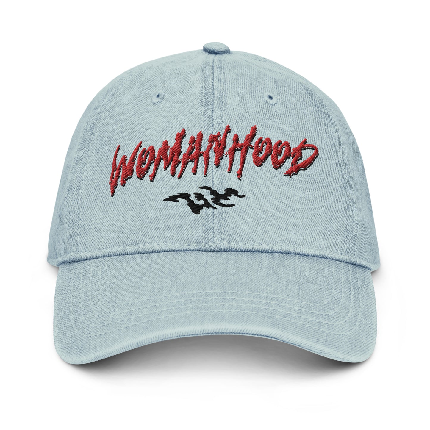 'WOMANHOOD' 80s Dad Hat