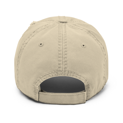 '555' Distressed Dad Hat