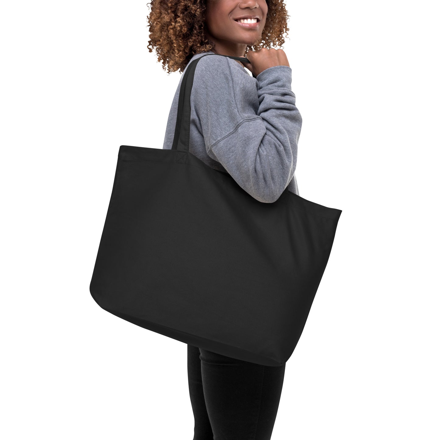 'feminist' Oversized Organic Tote