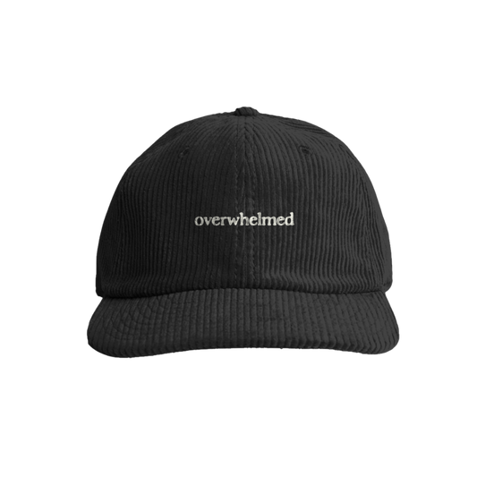 'overwhelmed' Classic Corduroy Cap