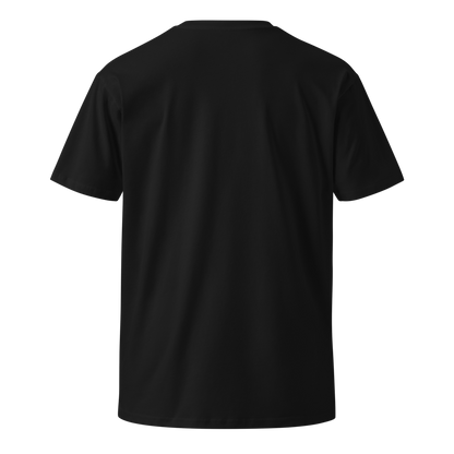 'overwhelmed' Classic Black Tee
