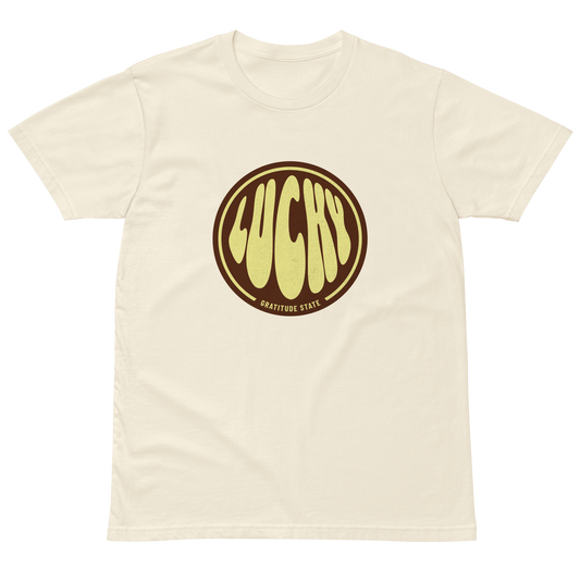 'Lucky' Classic Bone Tee