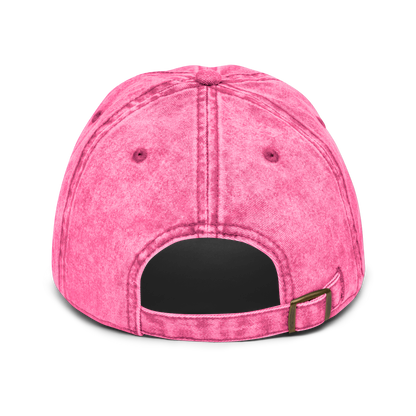 'hot but depressed' Pink Denim Cap